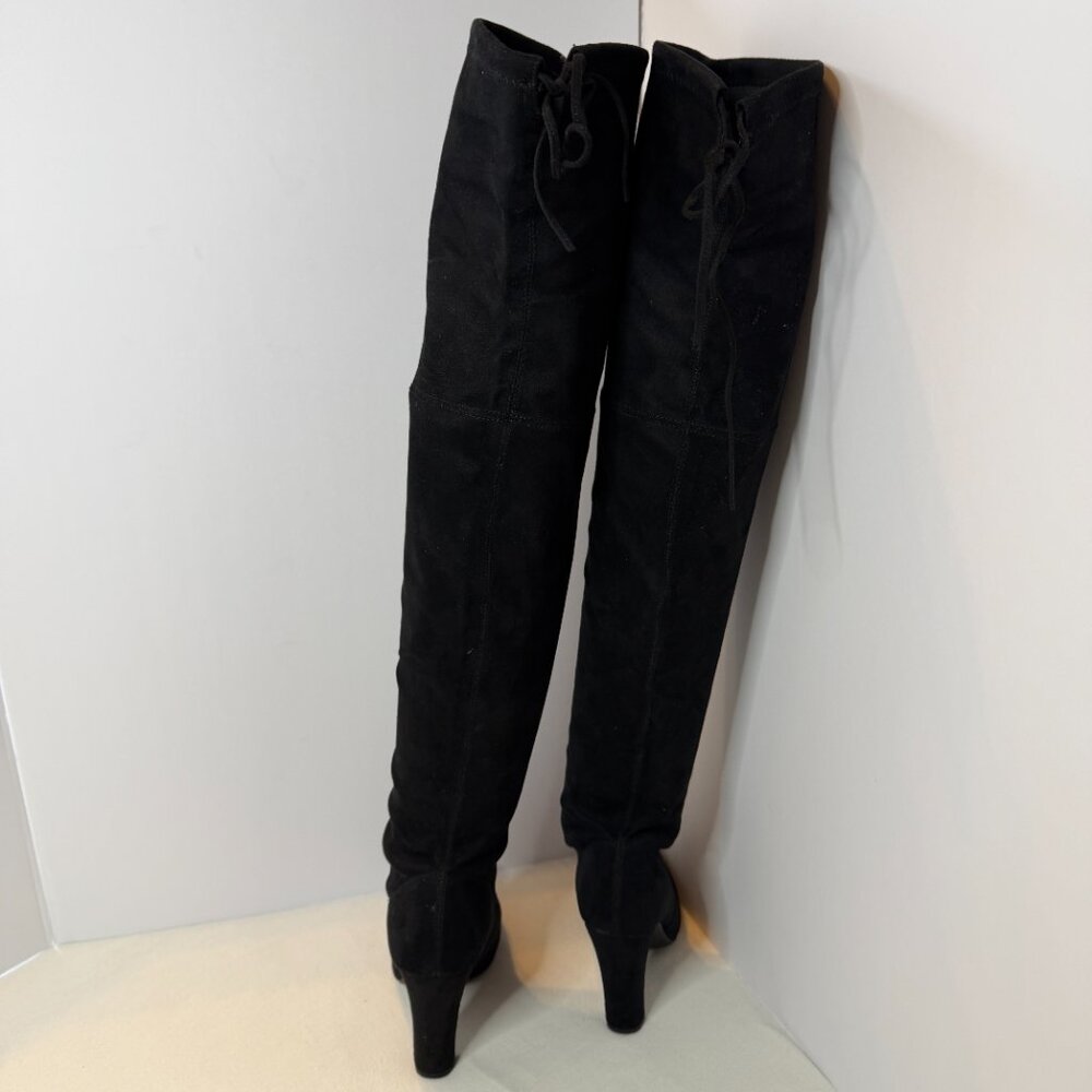 Steve Madden Over The Knee Black Boots Size 8M - Picture 4 of 11